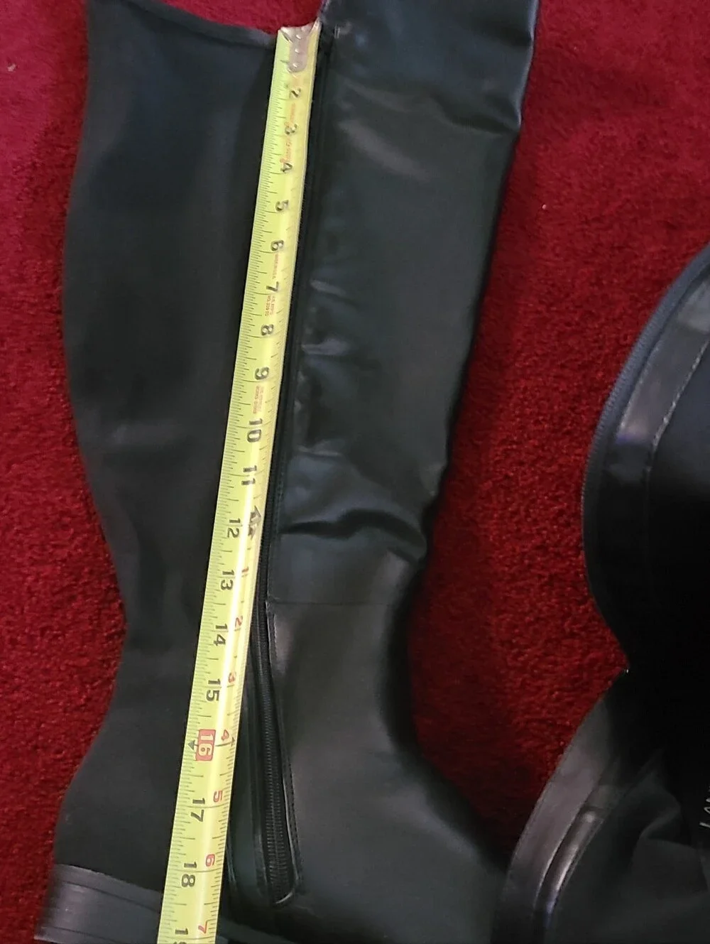 NWT Lane Bryant Women sz. 8 Over The Knee Boots Low Heel Fall Winter Party Boots